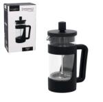 ramiz Modern kávé- és teafőző - 350 ml, üveg fekete borítással (CH1526)
