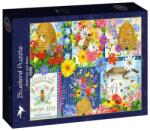 Bluebird Puzzle 1000 db-os puzzle - Beehives and Bees (90996) (90996)