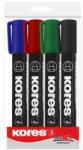 Kores K-Marker 4 színű alkoholos marker készlet