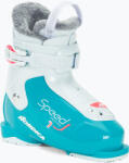 Nordica Speedmachine J1 gyermek síbakancs világoskék/fehér/rózsaszín