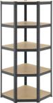 Juskys Raft de colt Basic 180 x 70 cm - gri Raft