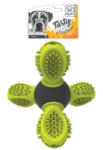 M-Pets Jucarie din cauciuc pentru caini, SATURN M-PETS, Verde, 14 x 13 x 12 cm