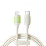 JOYROOM Cablu Date si Incarcare USB-C - Lightning Joyroom S-A53, 30W, 2m, Bej - evomag