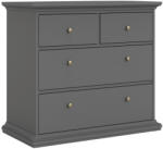 TEMPO KONDELA Komód, Szürke, Paris 76716