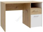 Forte Писмено бюро URO, дъб artisan/бяло (FR0044)