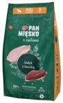 Pan Mięsko PAN MIĘSKO fűszernövényekkel Pulyka kacsával M 9 kg közepes méretű fajtáknak