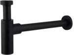 Arezzo Round matt fekete mosdószifon AR-220B (AR-220B)