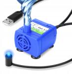  Csereszivattyú DR-DC160 merülővízszivattyú Cat szökőkút szivattyú (Pump-Light-Blue)