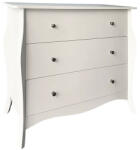 TEMPO KONDELA Komód, Fehér, Eliana - fizz