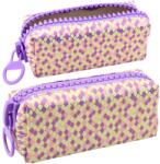 LeanToys Iskolai Tolltartó Szervező Hableány Mérlegek Minta Nagy Lila Cipzáras 21x8cm 21627 (21627) (21627)