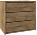 TEMPO KONDELA Komód, Tölgyfa Lefkas, Montana K3S
