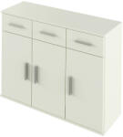 TEMPO KONDELA Komód, Fehér, Resita Typ 3 - fizz