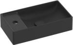 RAVAK Veda mosdótál 40x22 cm négyszögletes beépíthető fekete XJX0D240000 (XJX0D240000)