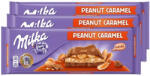 Milka MMMax karamellás-mogyorós táblás csokoládé (3x276 g)