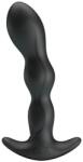 Pretty Love Dop Anal Cu Vibratii Special Anal Massager, Negru, 14.5 Cm