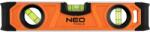 NEO TOOLS Vízmérték 230 mm 3 lib. mágneses, torpedó - Neo (71-002)