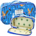 Lean Iskolai Tolltartó Szervező Tágas Kiegészítő Zseb Kék 21.5cm 21819 (21819) (21819)