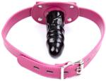 LateToBed BDSM Line Dildo Gag Ball Dildo 10cm Pink