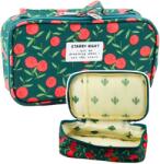 Lean Iskolai Tolltartó Szervező Tágas Kiegészítő Zseb Cseresznye Zöld 21.5cm 21818 (21818) (21818)