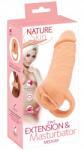Nature Skin Medium 2in1 Hosszabbító és Intim Tpe Hüvely 18, 5 cm (4024144450855)