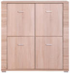 TEMPO KONDELA Komód Typ 10, Sonoma Tölgy, Grand