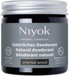 Niyok Cremă antiperspirantă naturală 2 în 1 Oriental Wood, 40 ml