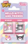 Funko Set de figurine mini Funko Bitty POP! Sanrio: Hello Kitty & Friends - My Melody & Kuromi (105161) Figurina