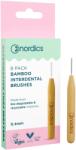 Nordics Perii interdentare din bambus, 0.4 mm, 8 buc