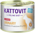 KATTOVIT Feline Diet konzerv húgykő elleni macskaeledel borjú 12x185g