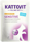 KATTOVIT Feline Diet Sensitive tasak macskaeledel csirke&pulyka 24x85g