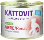 KATTOVIT Feline Diet konzerv vesekímélő macskaeledel pulyka 12x185g
