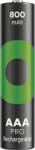 GP Batteries B2618V ReCyko Pro Professional 800mAh Újratölthető AAA Mikroceruzaelem (6db/csomag) (B2618V) (B2618V)