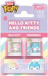 Funko Set de figurine mini Funko Bitty POP! Sanrio: Hello Kitty & Friends - Hello Kitty & Cinnamoroll (105160) Figurina