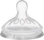 Wee Baby Tetine din silicon Wee Baby - Natural, 2 buc. , 6-18 luni (149)