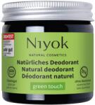 Niyok Cremă antiperspirantă naturală 2 în 1 Green Touch, 40 ml