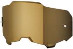  100% ARMEGA motokrossz szemüveg plexi tükrös arany (Anti-fog)