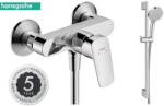 Hansgrohe Logis egykaros zuhanycsaptelep + Vernis Blend zuhanyszett, króm (SET-HG-202510070615)