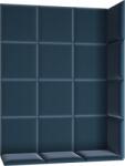 ELTAP Quadratta 120x160 kárpitozott panel, kék - sprintbutor