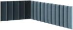 ELTAP Quadratta 100x220x50 kárpitozott panel, kék - sprintbutor