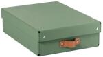 LEITZ Tárolódoboz, M méret, alacsony, LEITZ Puro , zsályazöld (E61480050)