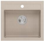 Quadron 1379 - Quadron JOHNNY 110 gránit mosogató (500x470 mm, 1 medence ) pearl begie (1379)