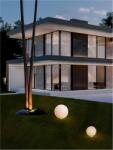 Nova Luce Pitic MOON Alb Textura Resign & Alb Baza cu Spike LED E14 1x5 Wat 220-240 Volt IP65 (NV9186717)