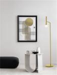 Nova Luce Lampa podea PIELO Alama aurie Metal Opal Sticla LED G9 1x5W 230V IP20 Class II Fara bec (NV9043314)