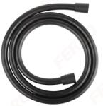 FERRO fekete PVC zuhanycső, csavarodásmentes, 150cm (W43)