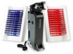 Carson Microscop portabil cu LED si UV, cu adaptor de smartphone, include 24 de lamele pregatite, marire 100-250x, MicroFlip (MP-250BUN)