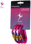 CAMP Set carabiniere CAMP Photon Lock Janja, 3 pack, violet