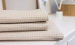 Jiří Polášek Vaffel törölköző - Krémszín | 70 x 140 cm (901680-41)