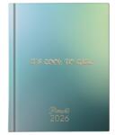 PLANALL Határidőnapló PLANALL Mini A/6 heti keményfedelű aranyozott Cool 2026. 21561 (21561)