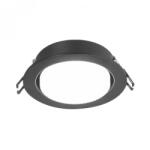 Videx Kerek fekete spot keret GX53 IP20 Videx (LEDM VL SPF27R B)