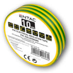 Entac Szigetelőszalag 0, 13x15mm zöld/sárga 10m Entac (AVI EIT 1315 10M GY)